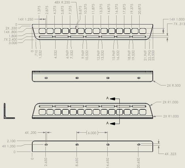 Shotgun Scabbard with MOLLE Rail (for Polaris Ranger)